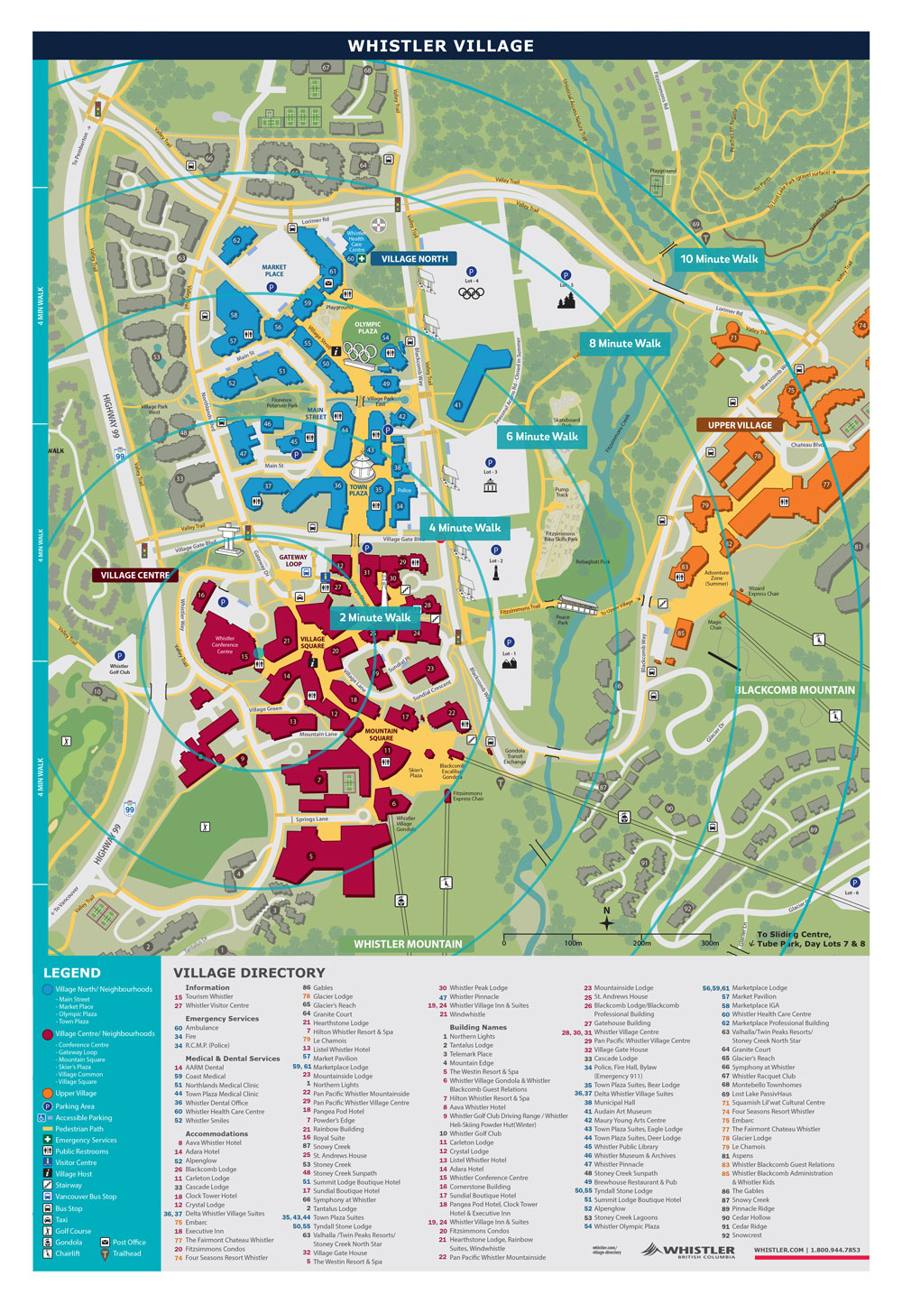 Whistler Map